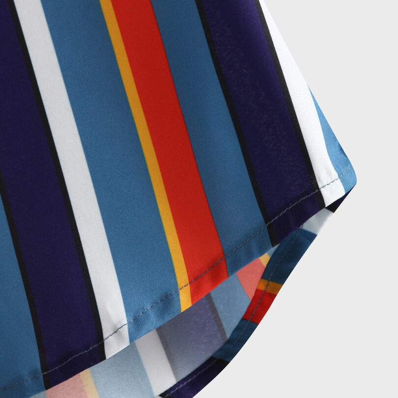 Men's Shirt Beach Rainbow Shirt - Image 2